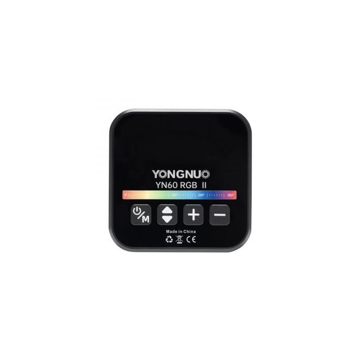 Lampa LED Yongnuo YN60 RGB II - WB (2500 K - 9900 K), czarna