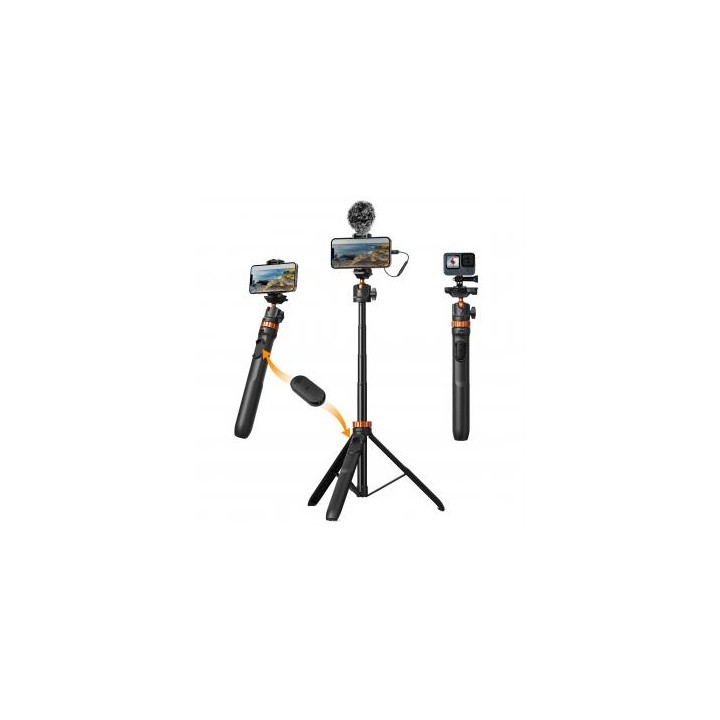 Statyw K&F Concept 2w1 Selfie z uchwytem do telefonu