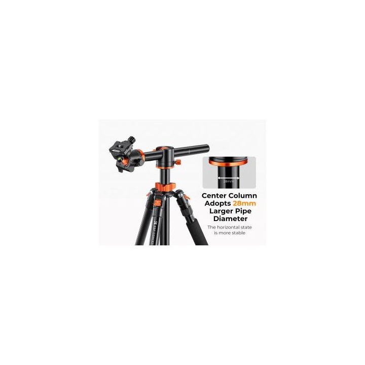 Statyw K&F Concept T254A4 z głowicą kulową BH-28L