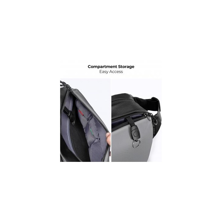 Torba fotograficzna K&F Concept Alpha Sling Bag 10 l - szara