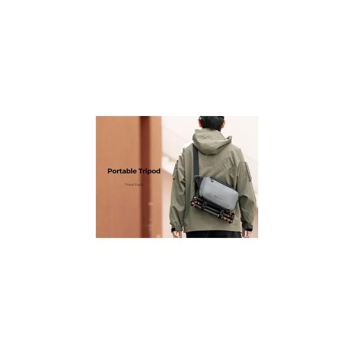 Torba fotograficzna K&F Concept Alpha Sling Bag 10 l - szara