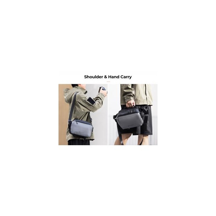 Torba fotograficzna K&F Concept Alpha Sling Bag 10 l - szara