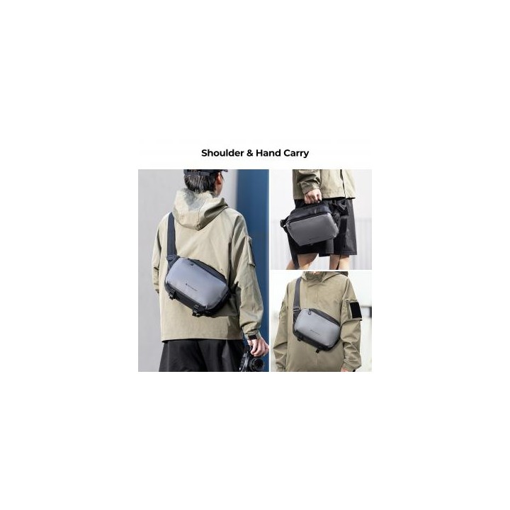 Torba fotograficzna K&F Concept Alpha Sling Bag 10 l - szara