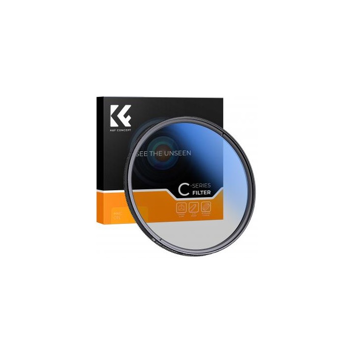Filtr polaryzacyjny kołowy K&F Concept Nano-C HMC CPL - 72 mm