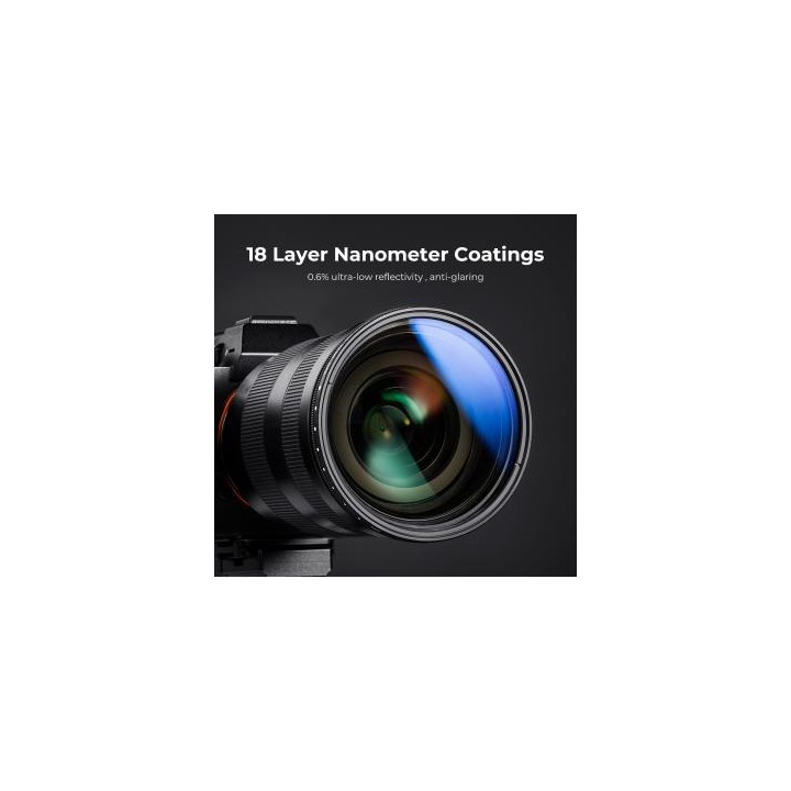 Filtr szary regulowany K&F Concept Nano-C HMC Fader ND2-400 - 67 mm