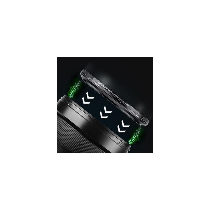 Filtr szary regulowany magnetyczny K&F Concept Nano-X MRC Fader ND8-128 - 62 mm
