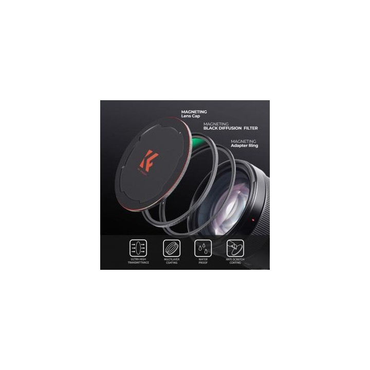 Filtr dyfuzyjny magnetyczny K&F Concept Nano-X MRC Black Mist 1/4 - 77 mm