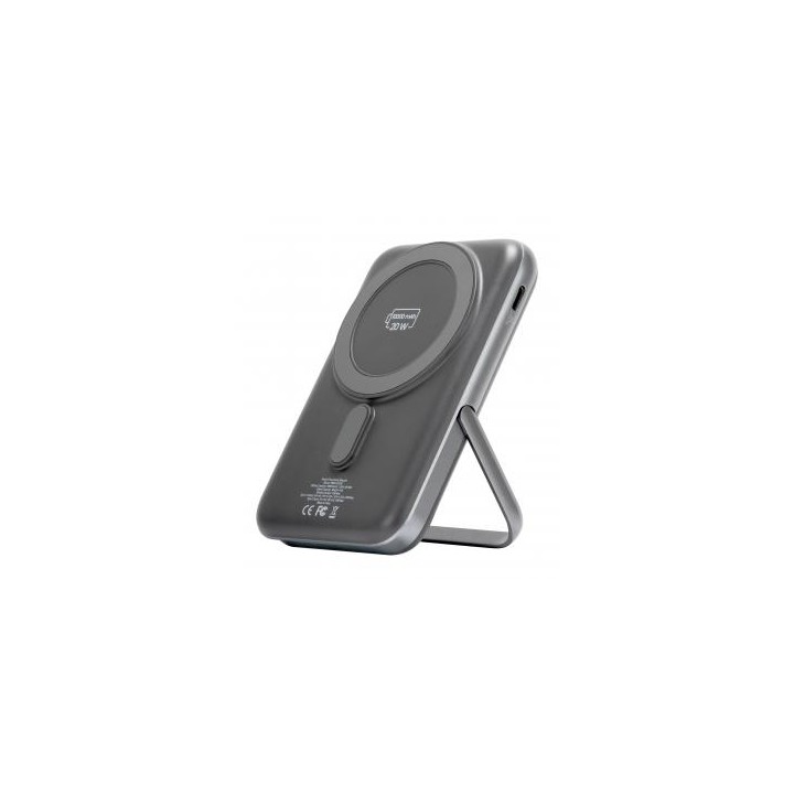 Power Bank Newell MS-10000 MagSafe 10000 mAh PD 20 W - szary