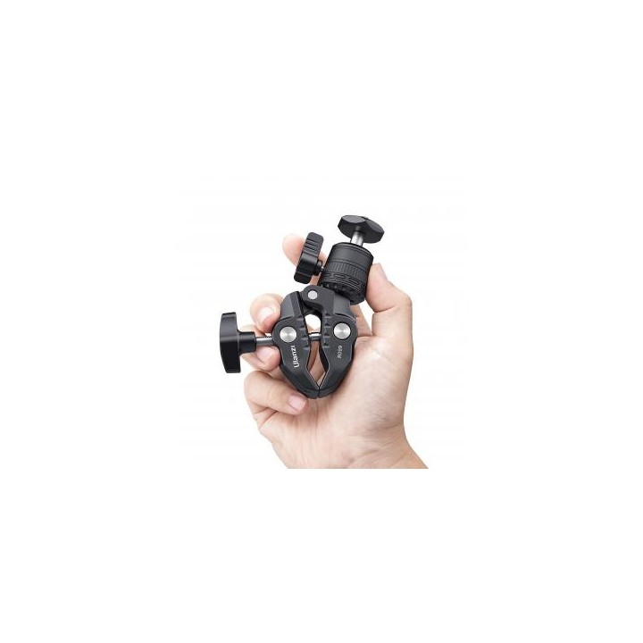 Uchwyt Ulanzi R099 Clamp z głowicą kulową