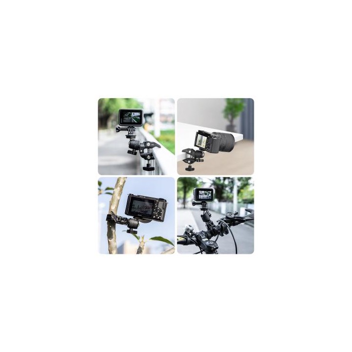 Uchwyt Ulanzi R099 Clamp z głowicą kulową