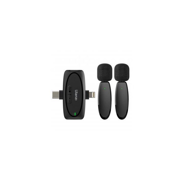 Zestaw do bezprzewodowej transmisji dźwięku Ulanzi V6 - USB-C + Lightning