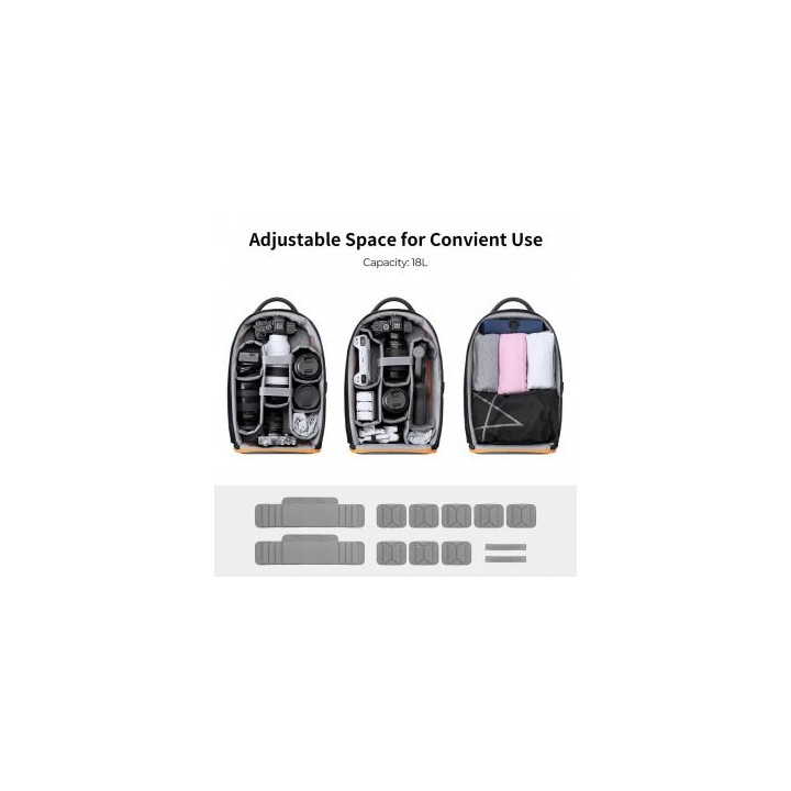 Plecak fotograficzny K&F Concept Beta Backpack 18 l - czarny