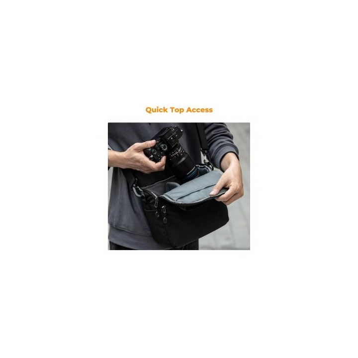 Torba fotograficzna K&F Concept Camera Sling Bag 5 l - czarna