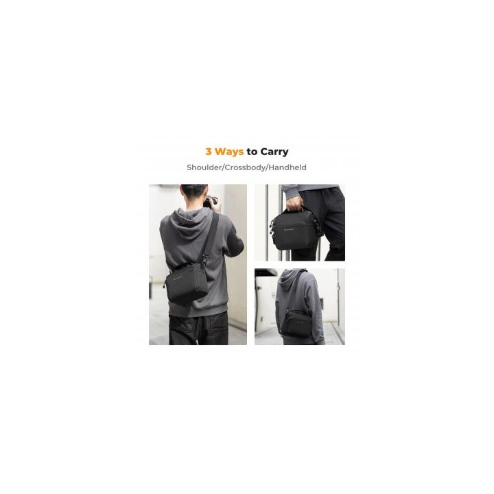 Torba fotograficzna K&F Concept Camera Sling Bag 5 l - czarna
