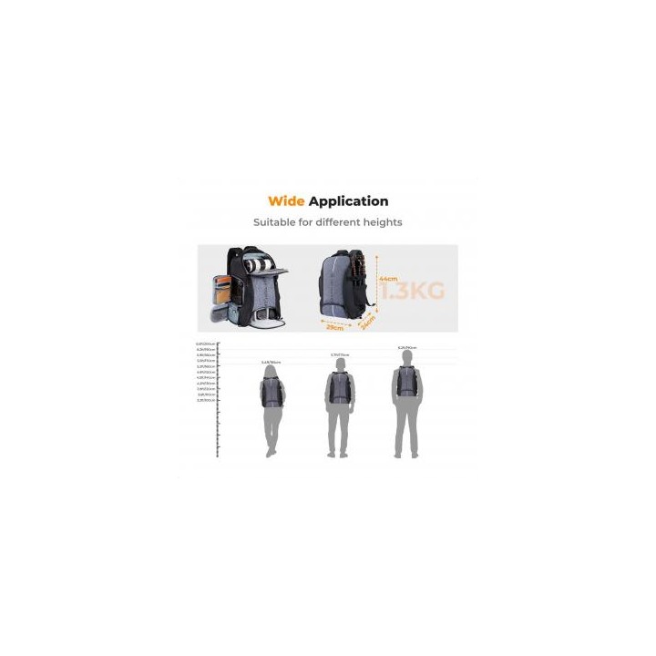 Plecak fotograficzny K&F Concept Camera Backpack 25 l