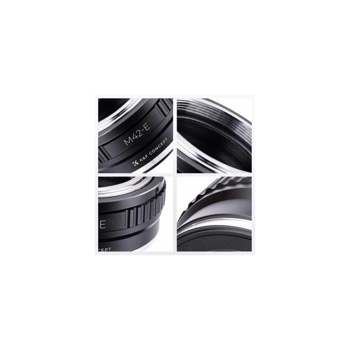 Adapter bagnetowy K&F Concept - M42 / Sony E