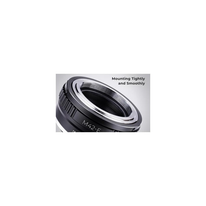 Adapter bagnetowy K&F Concept - M42 / Sony E