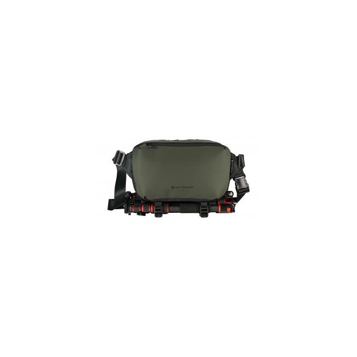 Torba fotograficzna K&F Concept Alpha Sling Bag 10 l - ciemnozielona