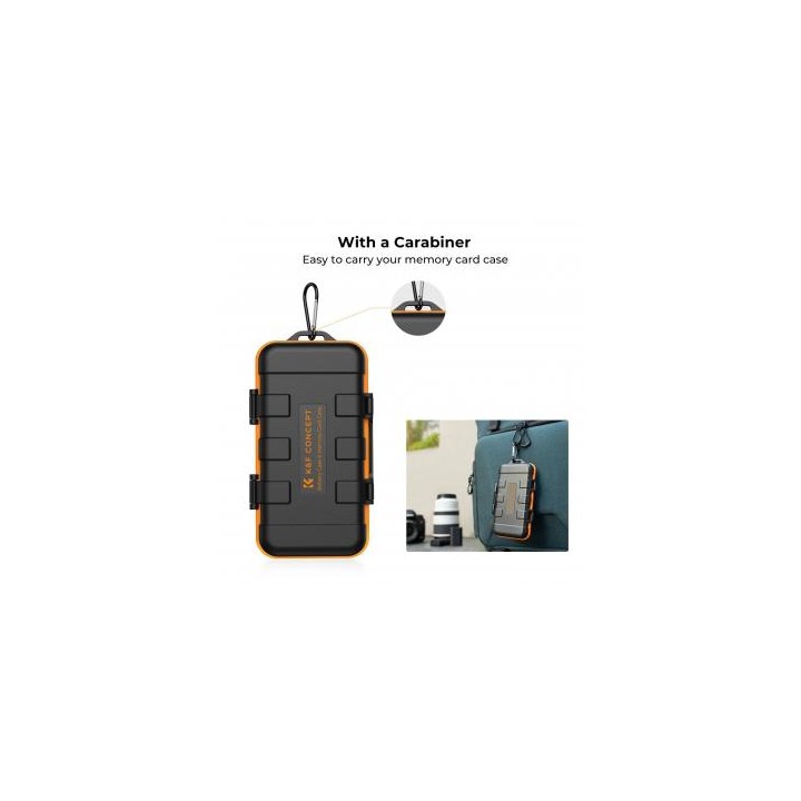 Etui na karty pamięci i akumulatory K&F Concept Battery & Card Case