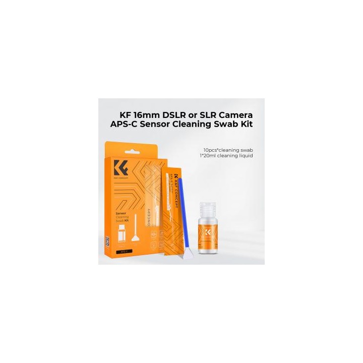 Zestaw czyszczący K&F Concept do matryc APS-C Sensor Cleaning Swab Kit