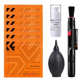 Zestaw czyszczący K&F Concept do optyki Cleaning Kit 4w1
