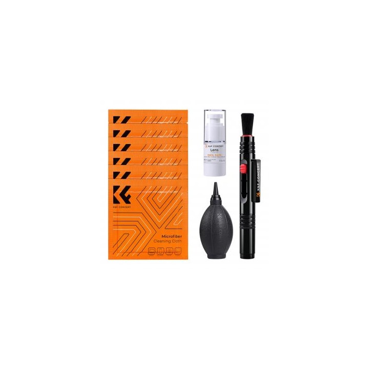 Zestaw czyszczący K&F Concept do optyki Cleaning Kit 4w1