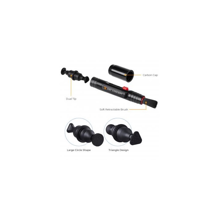 Zestaw czyszczący K&F Concept do optyki Cleaning Kit 4w1