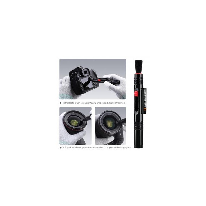 Zestaw czyszczący K&F Concept do optyki Cleaning Kit 4w1