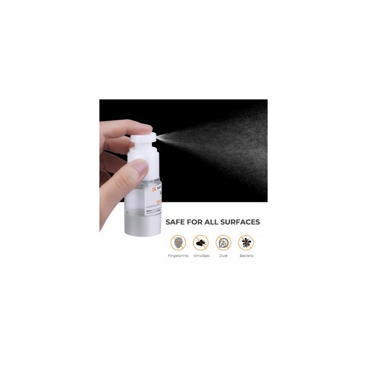 Zestaw czyszczący K&F Concept do optyki Cleaning Kit 4w1