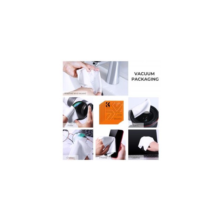 Zestaw czyszczący K&F Concept do optyki Cleaning Kit 4w1