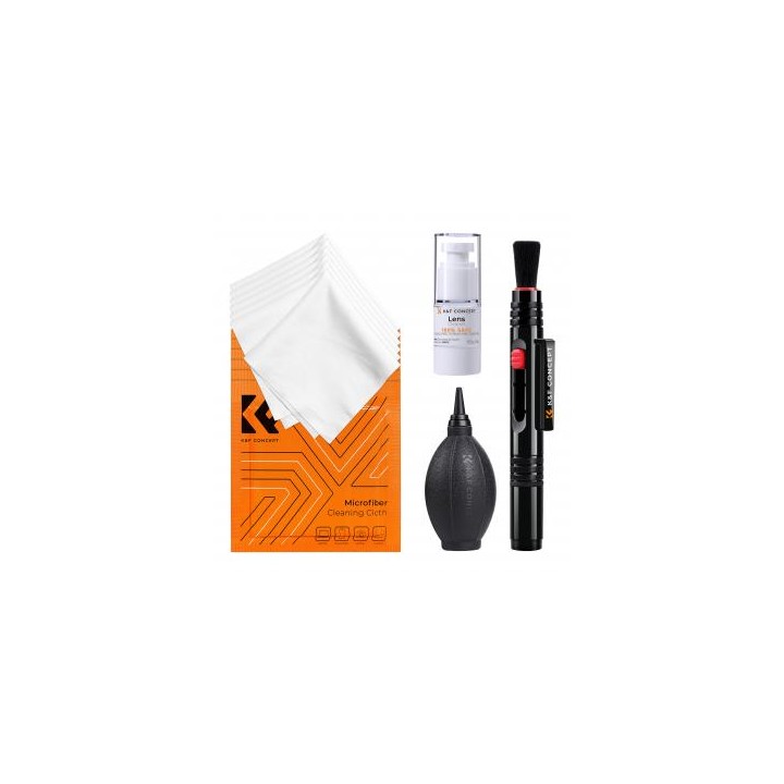 Zestaw czyszczący K&F Concept do optyki Cleaning Kit 4w1