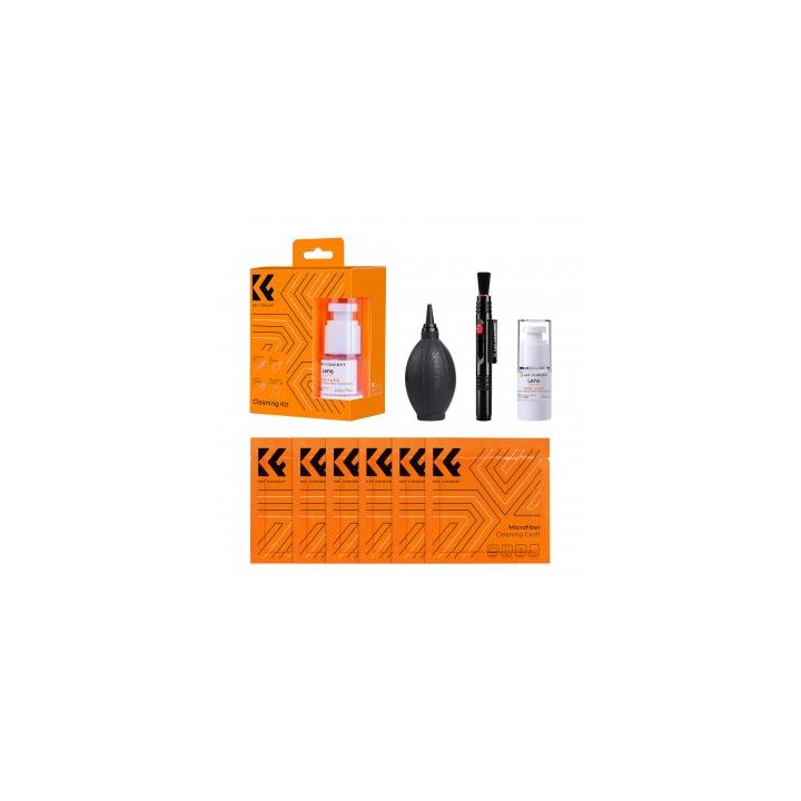 Zestaw czyszczący K&F Concept do optyki Cleaning Kit 4w1