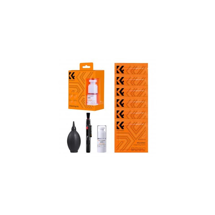 Zestaw czyszczący K&F Concept do optyki Cleaning Kit 4w1