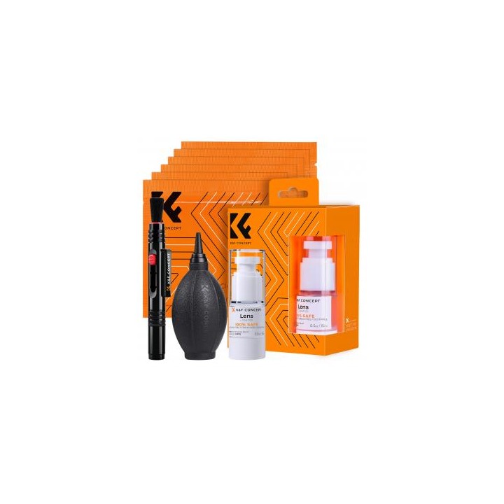 Zestaw czyszczący K&F Concept do optyki Cleaning Kit 4w1