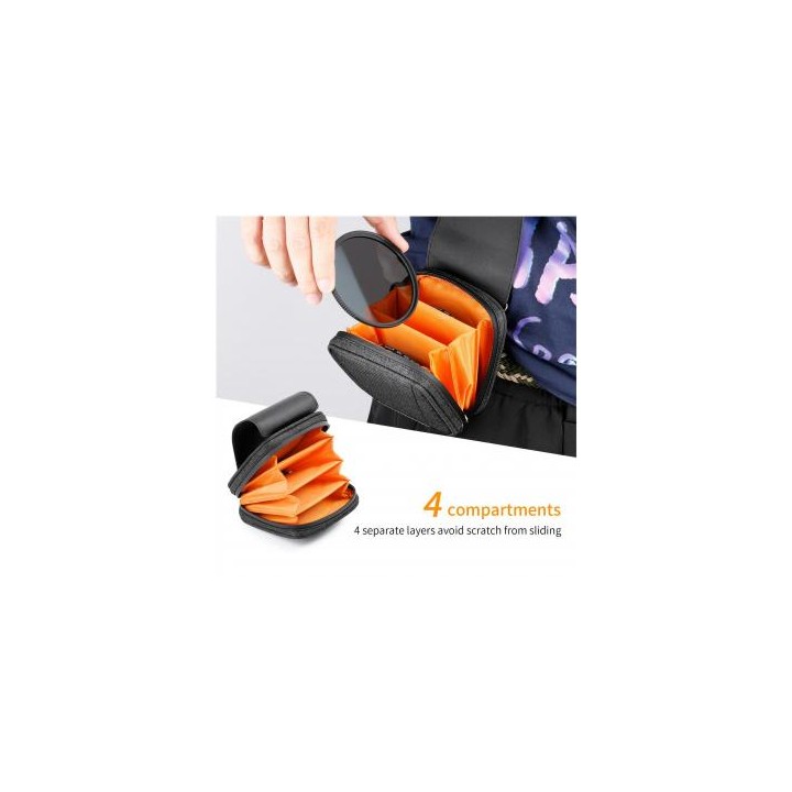 Pokrowiec na filtry K&F Concept Filter Case - 95 mm
