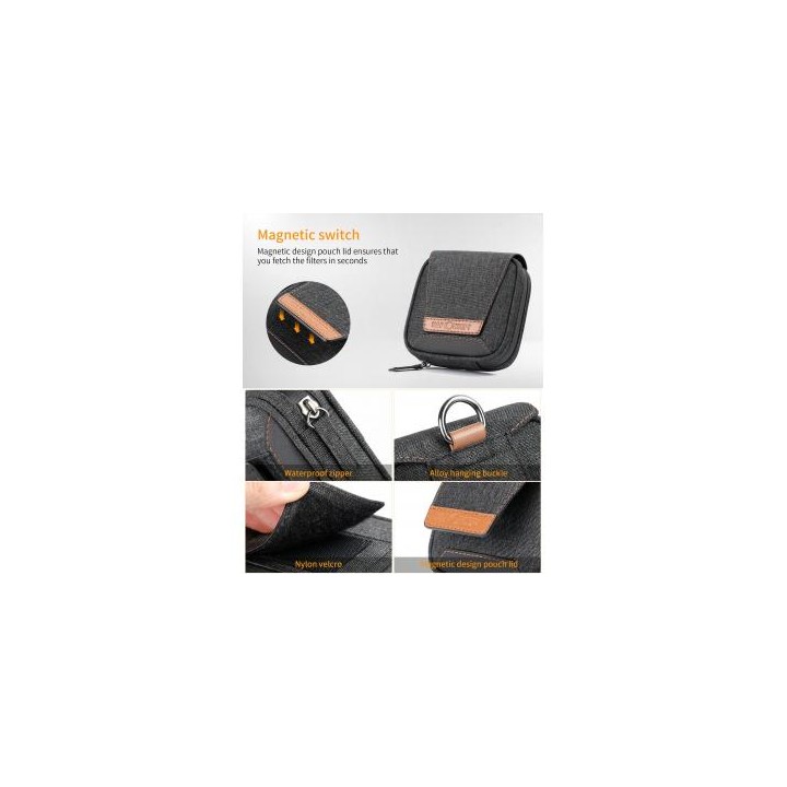 Pokrowiec na filtry K&F Concept Filter Case - 95 mm