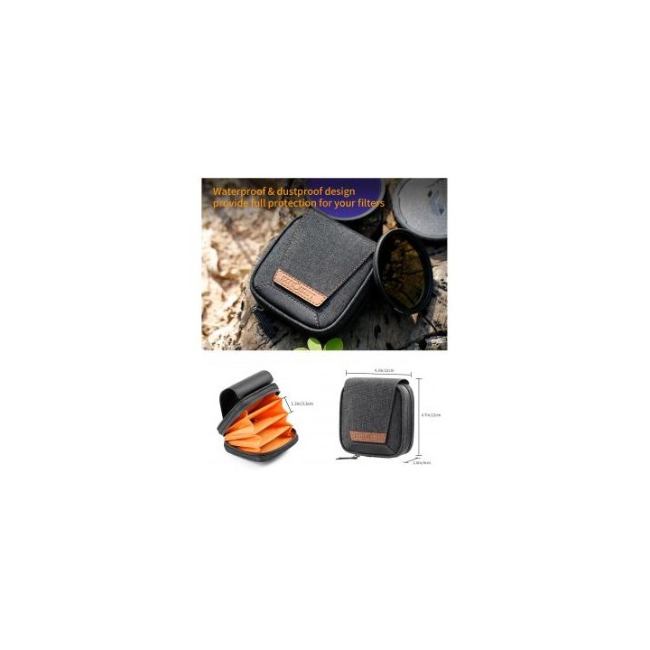Pokrowiec na filtry K&F Concept Filter Case - 95 mm