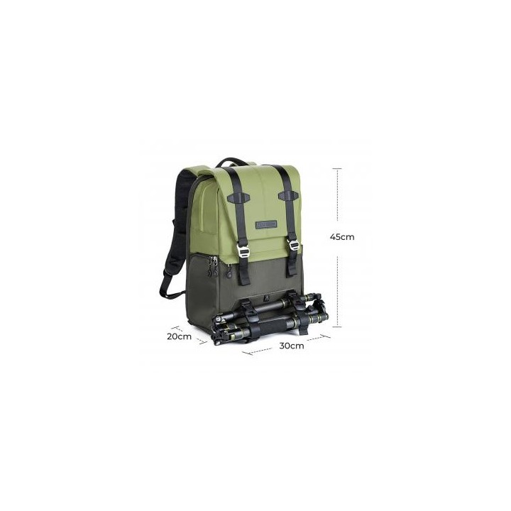 Plecak fotograficzny K&F Concept Urban Wander 20 l - zielony