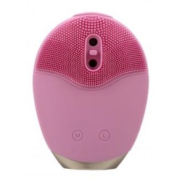 Szczoteczka soniczna do pielęgnacji twarzy Humanas Aura Foam - różowa