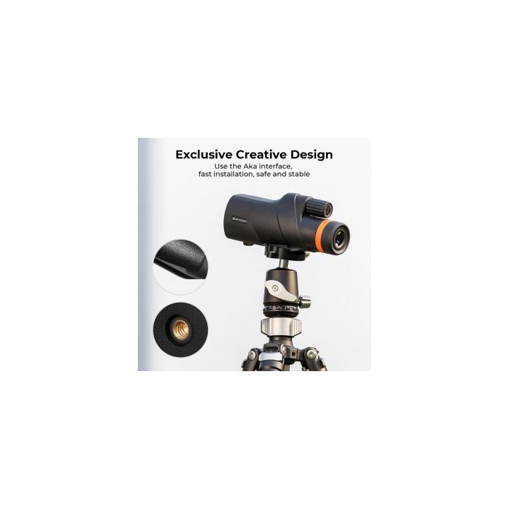 Luneta obserwacyjna K&F Concept BaK-4 12x50 - czarna