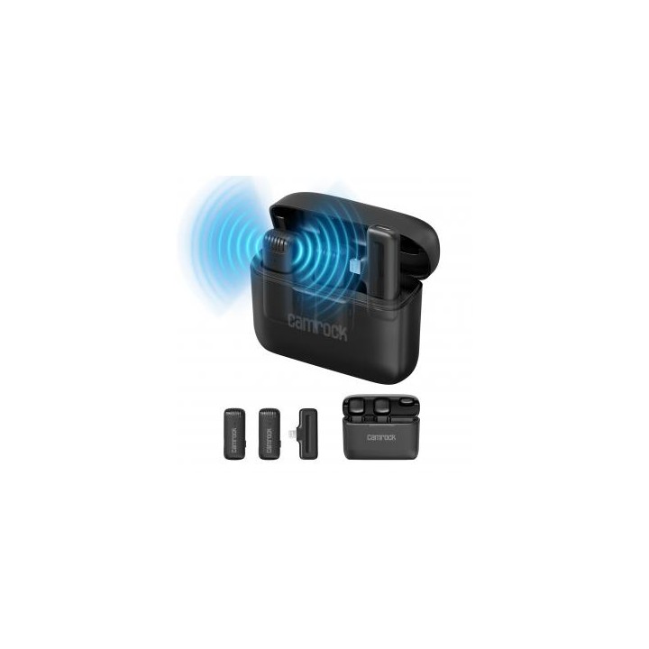 Zestaw do bezprzewodowej transmisji dźwięku Camrock Trio MW3 - USB-C