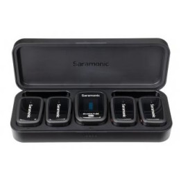 Zestaw bezprzewodowej transmisji dźwięku Saramonic Blink500 ProX B8 (RX + TX + TX + TX + TX)