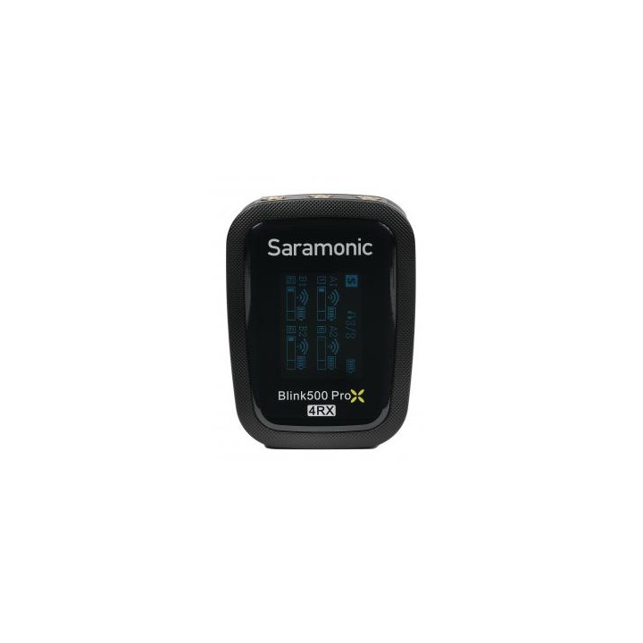 Zestaw bezprzewodowej transmisji dźwięku Saramonic Blink500 ProX B8 (RX + TX + TX + TX + TX)