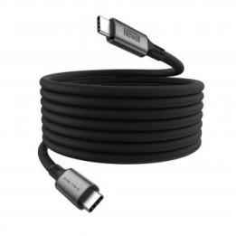 Kabel magnetyczny Newell USB-C - USB-C 3.2 Gen 2 - 1 m, grafitowy