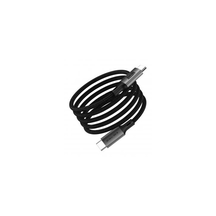 Kabel magnetyczny Newell USB-C - USB-C 3.2 Gen 2 - 1 m, grafitowy