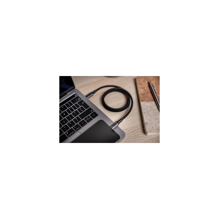 Kabel magnetyczny Newell USB-C - USB-C 3.2 Gen 2 - 1 m, grafitowy