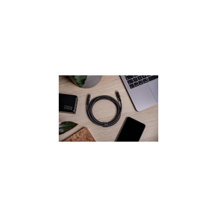 Kabel Newell USB-C - USB-C 240 W - 2 m, grafitowy