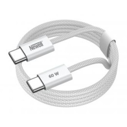 Kabel Newell USB-C - USB-C 60 W - 2 m, biały