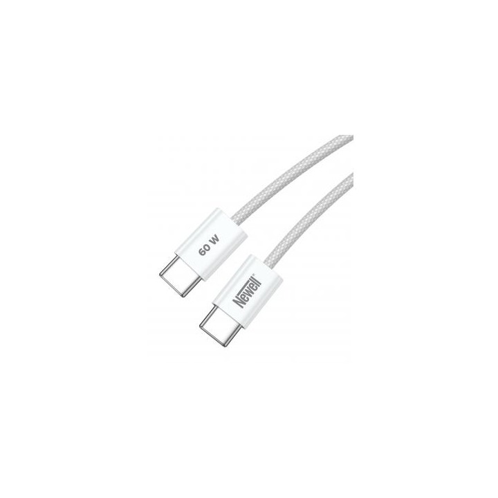 Kabel Newell USB-C - USB-C 60 W - 2 m, biały