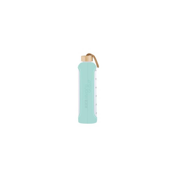 Butelka szklana KiCA Hydro Glass 1000 ml - zielona